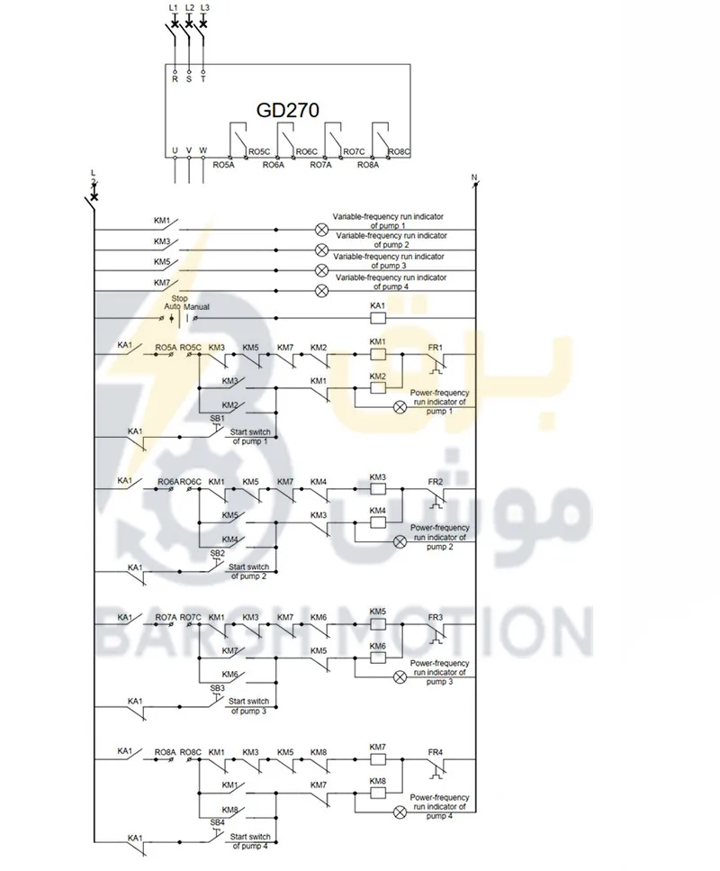 مدار بوسترپمپ