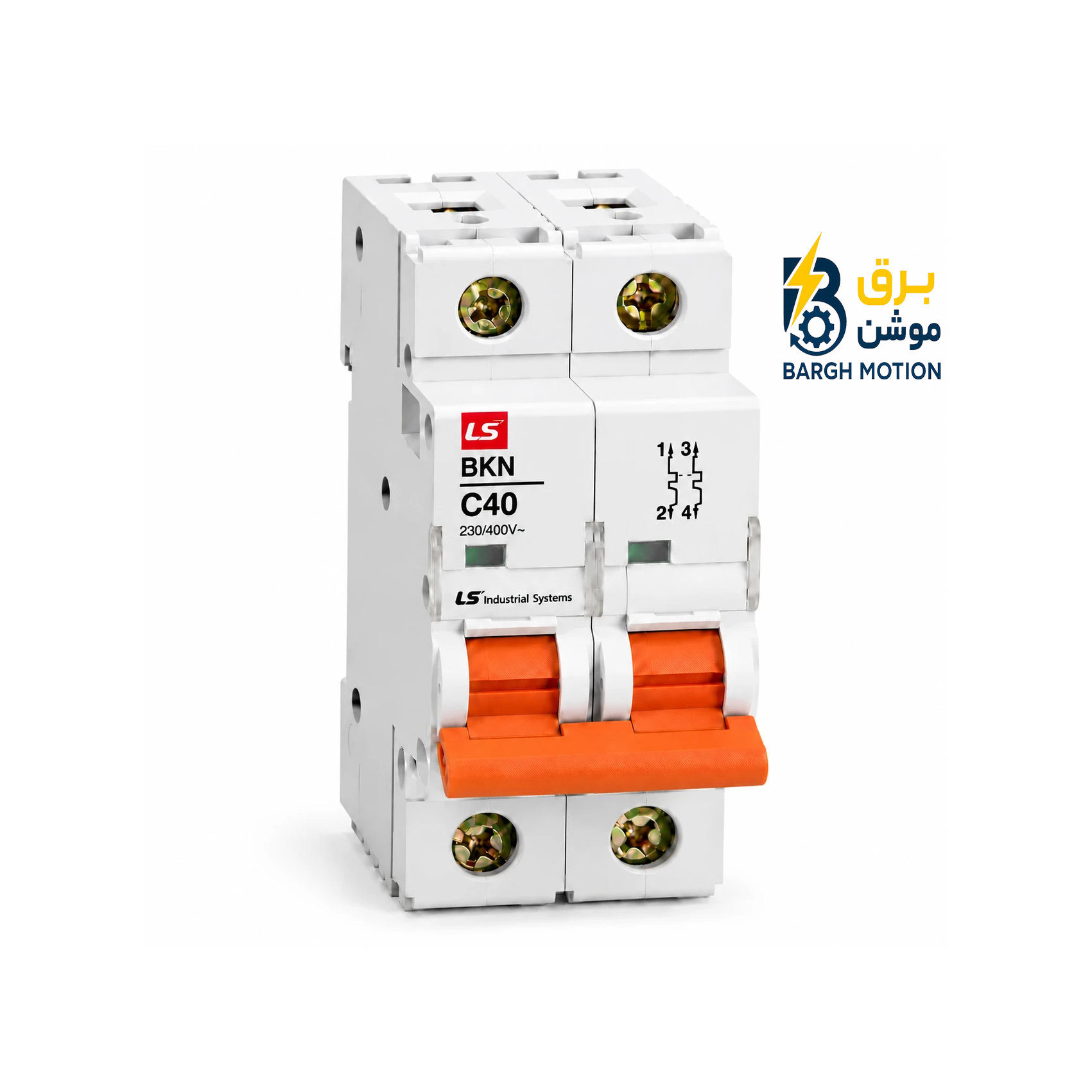 کلید MCB دو پل LS ELECTRIC 40 آمپر